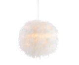 Stork 19" Feather Metal Adjustable LED Pendant - JONATHAN Y