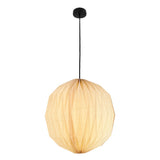 Vaughn 15.75" Modern Vintage Orb Honeycomb Shade LED Pendant Light