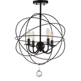Alma 12" Metal LED Flush Mount - JONATHAN Y