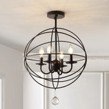 Alma 12" Metal LED Flush Mount - JONATHAN Y
