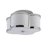 Quatrefoil Scalloped Shade Metal Classic Glam LED Flush Mount - JONATHAN Y