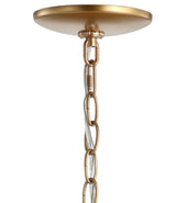 Anne 12" Adjustable Metal LED Pendant - JONATHAN Y