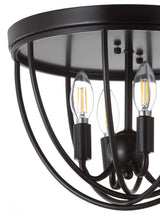 Peter 13.75" Metal LED Flush Mount - JONATHAN Y