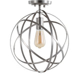 Alma 13" Metal LED Flush Mount - JONATHAN Y