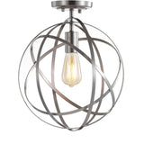 Alma 13" Metal LED Flush Mount - JONATHAN Y