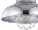 Cameron 13" Metal LED Semi Flush Mount - JONATHAN Y