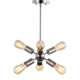 Jobs 17.5" Sputnik Metal LED Chandelier - JONATHAN Y