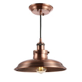 Bedford 11" Adjustable Iron Industrial Rustic LED Pendant - JONATHAN Y