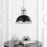 Homer Modern Industrial Iron LED Dome Pendant