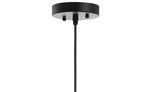 Deere 12" Adjustable Iron/Glass Cage Light LED Pendant - JONATHAN Y