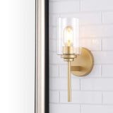 Juno Farmhouse Industrial Iron Cylinder LED Sconce