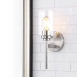 Juno Farmhouse Industrial Iron Cylinder LED Sconce