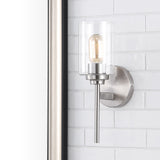 Juno Farmhouse Industrial Iron Cylinder LED Sconce