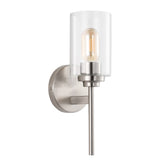 Juno Farmhouse Industrial Iron Cylinder LED Sconce
