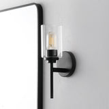 Juno Farmhouse Industrial Iron Cylinder LED Sconce