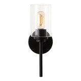Juno Farmhouse Industrial Iron Cylinder LED Sconce