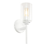 Juno Farmhouse Industrial Iron Cylinder LED Sconce