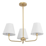 Pauline Coastal Contemporary Adjustable Swooping Arm Candle-Style Metal LED Chandelier