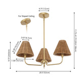 Pauline Coastal Contemporary Adjustable Swooping Arm Candle-Style Metal LED Chandelier