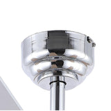Mandy 52" Glam Classic Crystal Dome Shade LED Ceiling Fan With Remote - JONATHAN Y