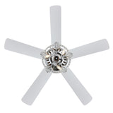 Kristie 52" Crystal/Metal Modern Glam Drum LED Ceiling Fan With Remote - JONATHAN Y