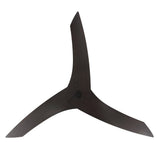 Aldrin 50" Modern Minimalist Iron/Plastic Mobile-App/Remote-Controlled 6-Speed Razor Ceiling Fan - JONATHAN Y
