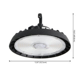 12 in. 200-Watt Integrated LED High Bay Indoor/Outdoor UFO Light with 26000 Lumens 5000K - JONATHAN Y