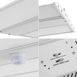 23.75 in. 220-Watt Integrated LED Motion Sensor Shop Light with 28600 Lumens 5000K