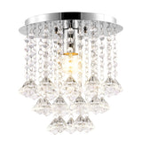 Lillibet 9.88" Traditional Transitional Iron LED Semi Flush Mount - JONATHAN Y