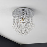 Lillibet 9.88" Traditional Transitional Iron LED Semi Flush Mount - JONATHAN Y