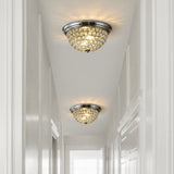 Malia 12" Traditional Transitional Iron LED Flush Mount - JONATHAN Y