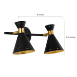 Elroy 18.25" Iron Retro Contemporary LED Track Light - JONATHAN Y