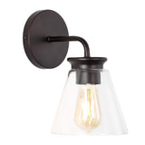 Kondo Modern Farmhouse Iron LED Vanity - JONATHAN Y