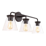 Kondo Modern Farmhouse Iron LED Vanity - JONATHAN Y