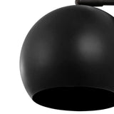 Tierra 7" Modern Midcentury Iron LED Sconce with Pull-Chain Switch - JONATHAN Y