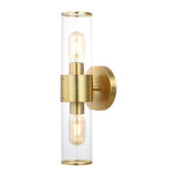 Quinn 15.5" Mid-Century Modern Iron/Acrylic LED Sconce - JONATHAN Y