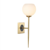Sylvie 6" Coastal French Country Iron LED Sconce - JONATHAN Y