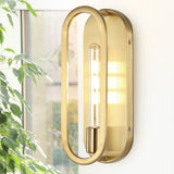 Emilia 4.75" Modern Bohemian Iron LED Sconce - JONATHAN Y