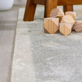 Minha Rainbow Dot Modern Machine-washable Area Rug