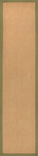 Camden Farmhouse Cottage Border Jute Area Rug