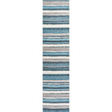 Magnolia Beach Strie' Striped Area Rug