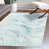 Arlo Woodgrain Geometric Area Rug
