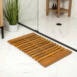 Paige Modern Classic Acacia Wood Slat Mat