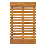 Paige Modern Classic Acacia Wood Slat Mat