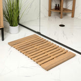 Paige Modern Classic Acacia Wood Slat Mat