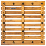 Paige Modern Classic Acacia Wood Slat Mat