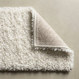 Mercer Shag Plush Area Rug Cream / Runner / 2'3" X 8' – BACK