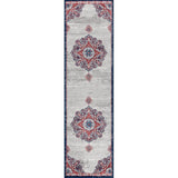 Modern Persian Vintage Moroccan Medallion Area Rug