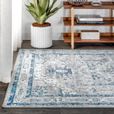 Jerica modern Persian Vintage Medallion Area Rug