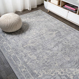 Jerica modern Persian Vintage Medallion Area Rug